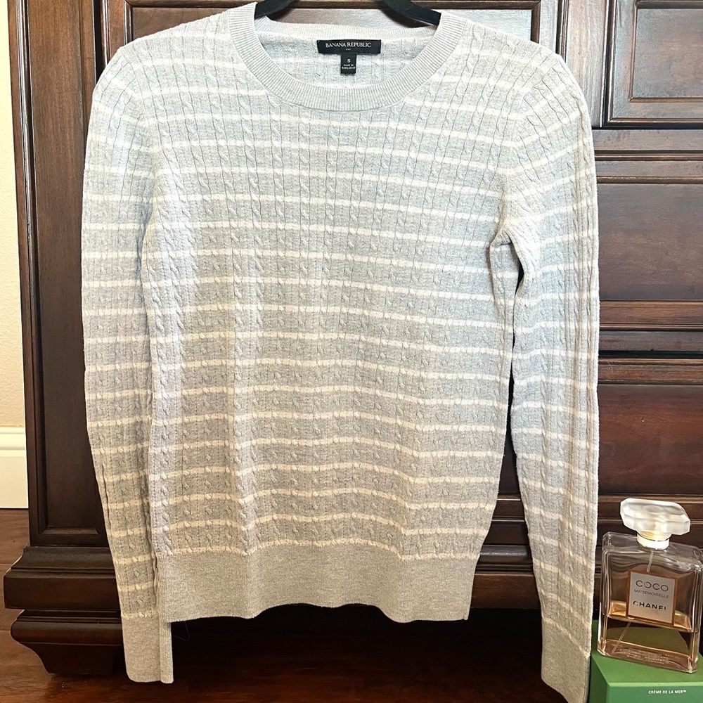 Banana Republic Braided Knit Sweater